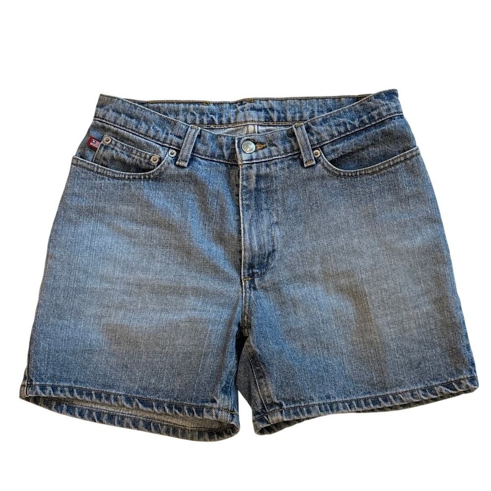 Vtg Polo Jeans Co Ralph Lauren Jean Shorts 5" Womens 4 (29) Blue Denim 90s Y2K